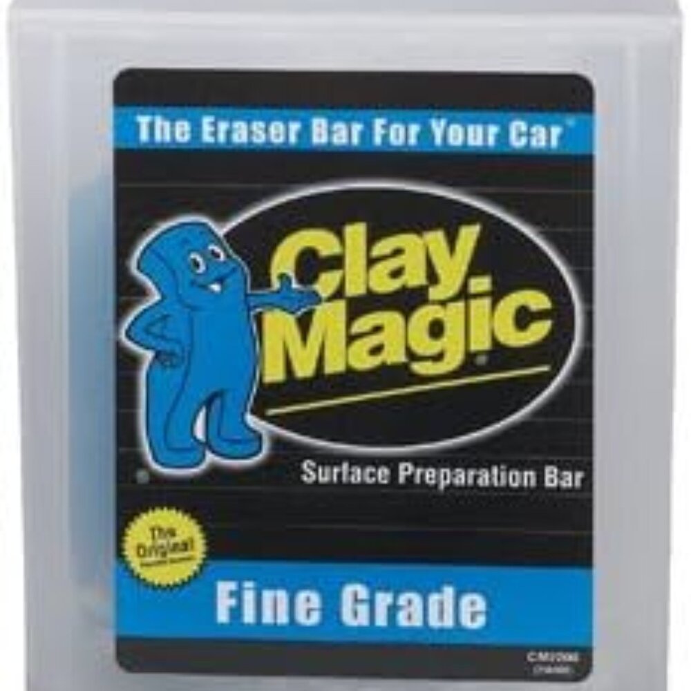 Auto Magic Clay Magic - Blue Clay Bar for Glass, Chrome, Fiberglass & More